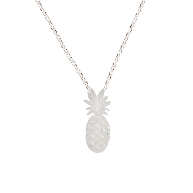 Zilveren ATLITW STUDIO Kettingen ELEMENTS NECKLACE TALL PINEAPP Zilveren ATLITW STUDIO Kettingen ELEMENTS NECKLACE TALL PINEAPP - large
