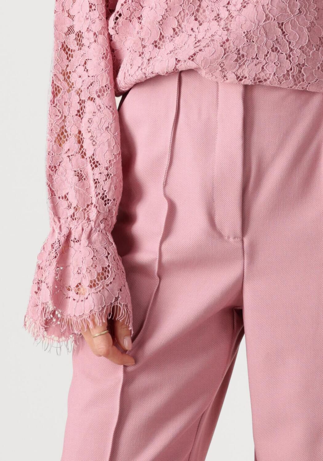 Y.A.S. Dames Broeken Yasreemaj Hw Pant Noos Roze