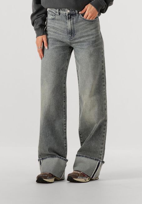 Blauwe CATWALK JUNKIE Straight leg jeans LOOSE FIT JEANS WITH FOLD - large