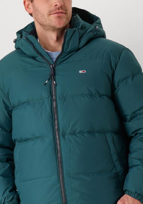 Groene TOMMY JEANS Gewatteerde jas TJM ESSENTIAL DOWN - large