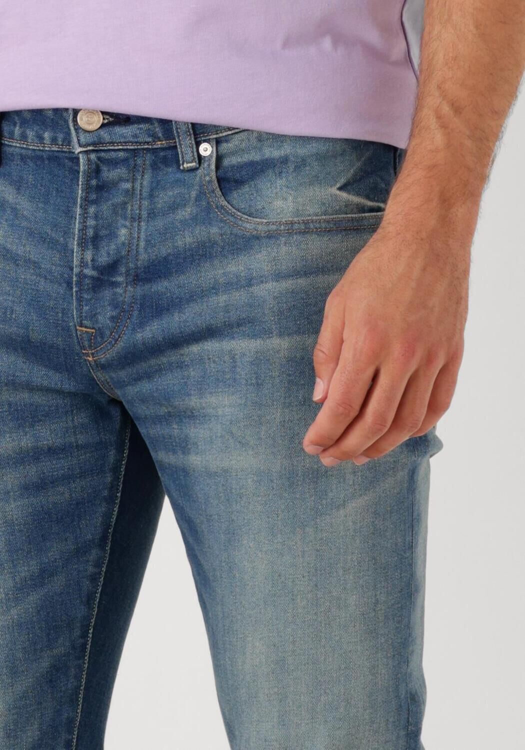 SCOTCH & SODA Heren Jeans Ralston Regular Slim Jeans Blauw