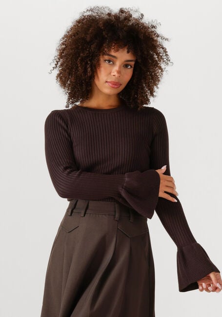 Bruine CO'COUTURE Top BALIN WIDE CUFF KNIT - large