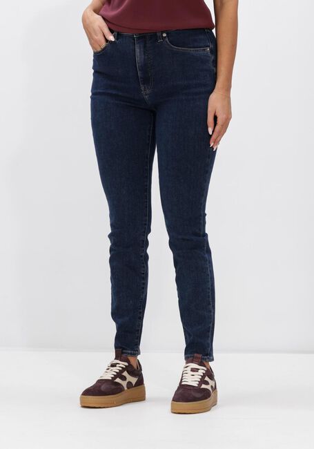 Donkerblauwe CALVIN KLEIN Slim fit jeans HIGH RISE SKINNY - large