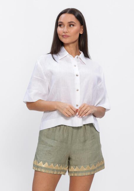 Witte GREEK ARCHAIC KORI Broeken S26K-1005032 - large