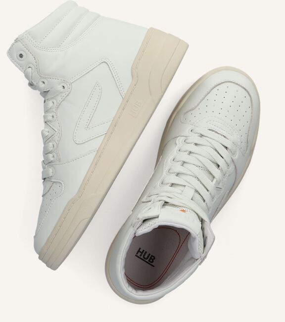 Witte HUB Hoge sneakers COURT-Z HIGH Witte HUB Hoge sneakers COURT-Z HIGH - large