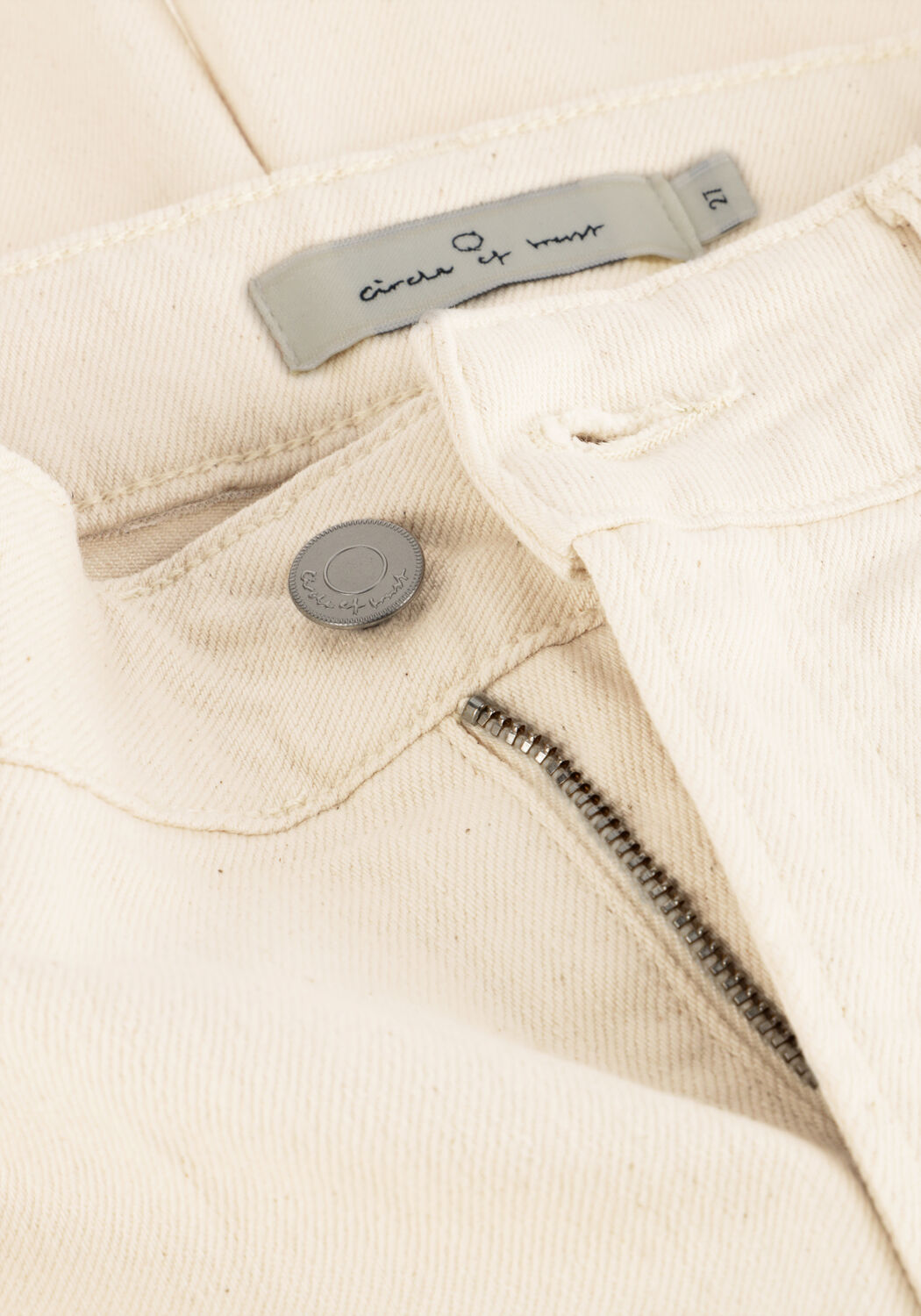 Ecru CIRCLE OF TRUST Wide jeans MARLOW DNM - large