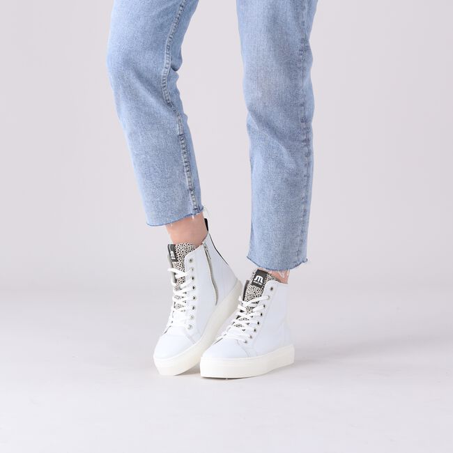 Witte MARUTI Hoge sneakers TERRY Witte MARUTI Hoge sneakers TERRY - large