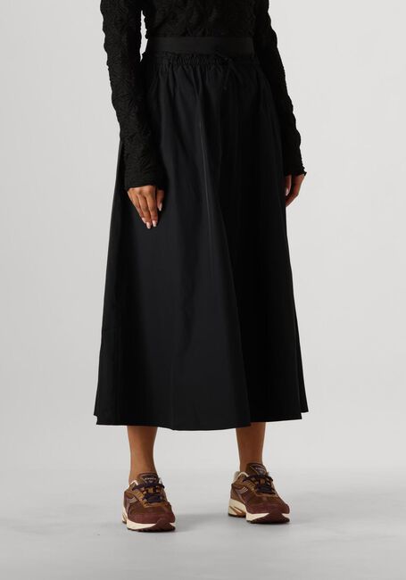 Zwarte SUMMUM Midirok SKIRT TAFT - large