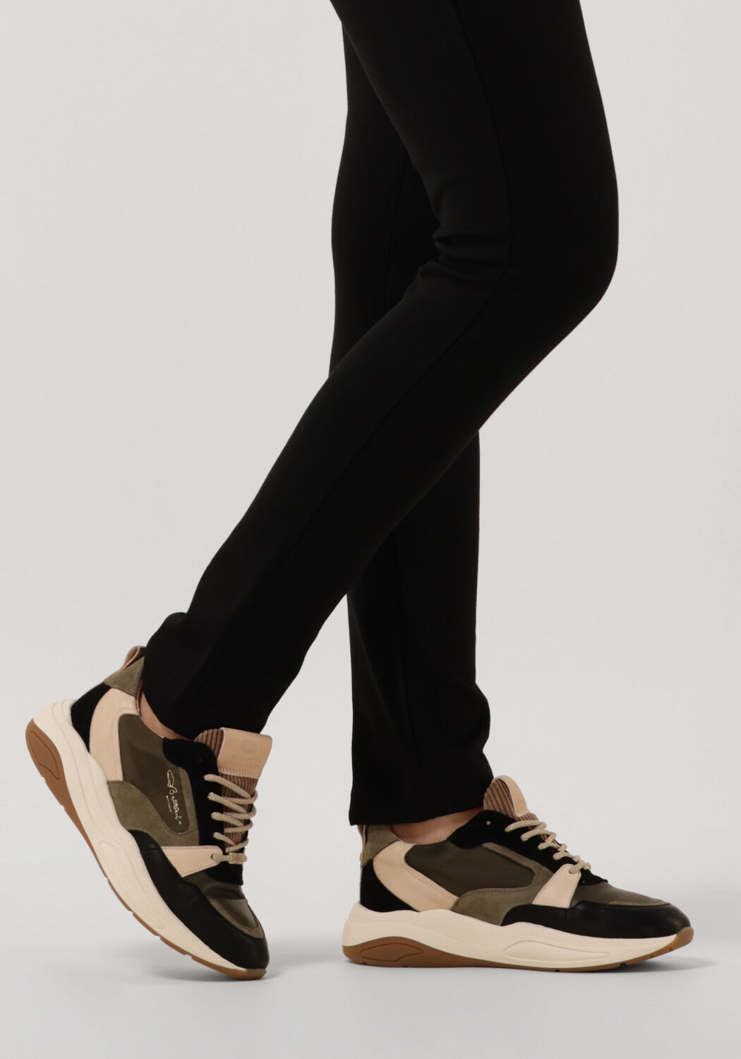 Zwarte FRED DE LA BRETONIERE Lage sneakers 101010403 - large