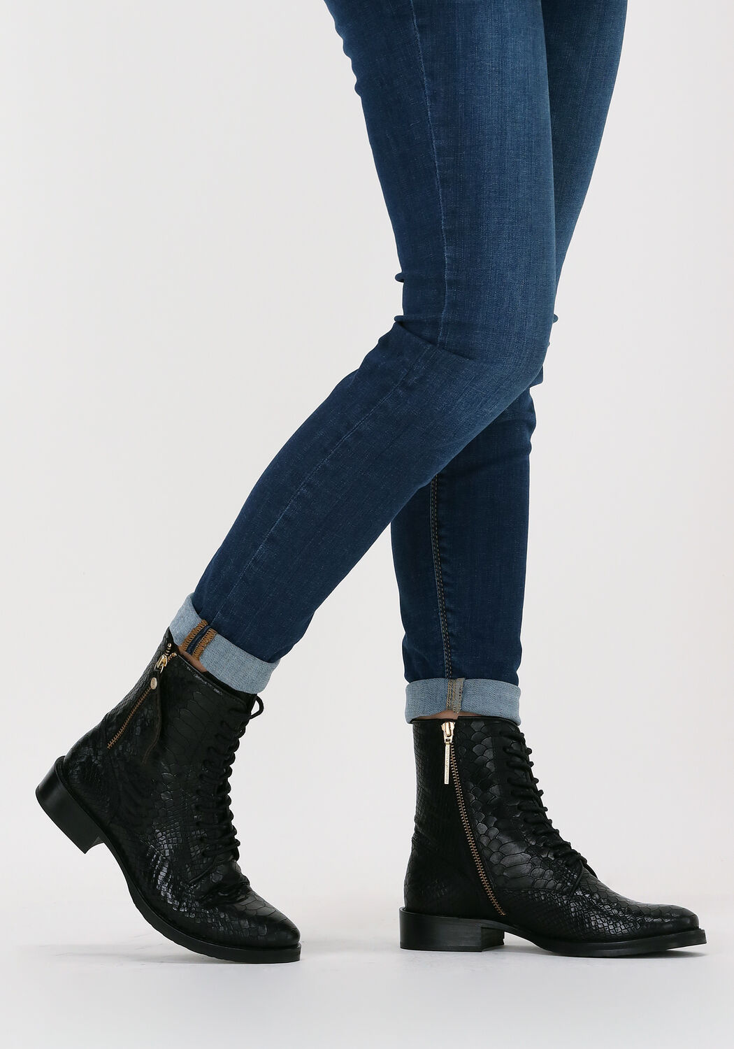 Zwarte FRED DE LA BRETONIERE Veterboots 184010073 - large