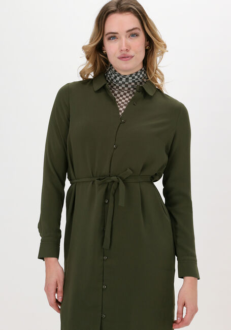 Groene ANOTHER LABEL Mini jurk PECK DRESS - large