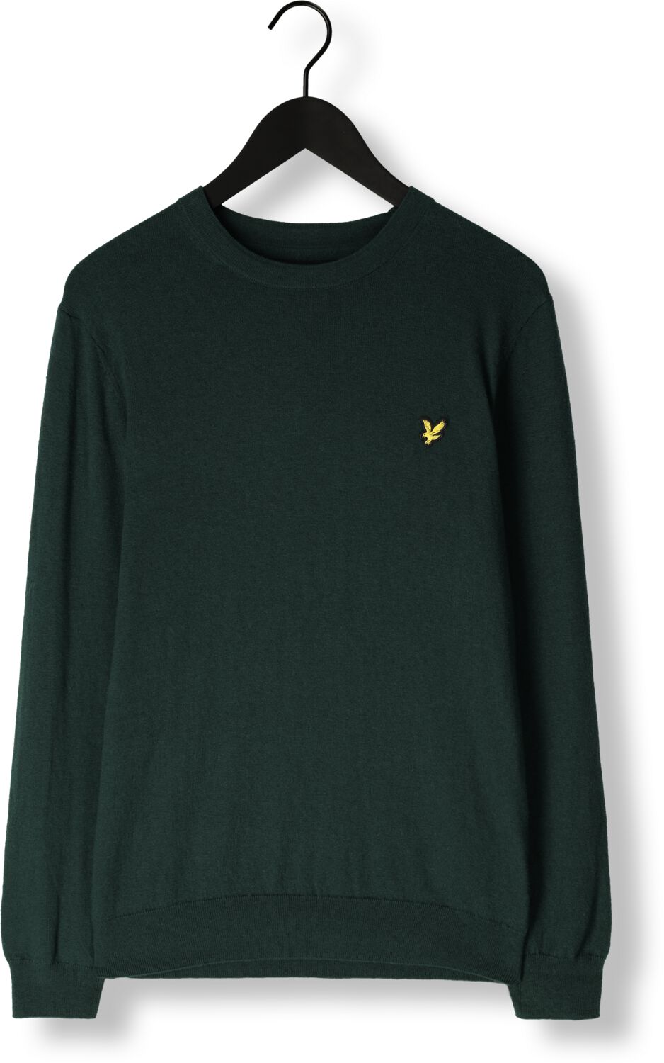 LYLE & SCOTT Heren Truien & Vesten Cotton Merino Crew Neck Jumper Groen