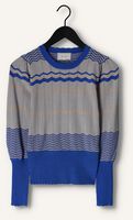 Blauwe NEO NOIR Trui DARY STRIPE KNIT BLOUSE Blauwe NEO NOIR Trui DARY STRIPE KNIT BLOUSE - medium