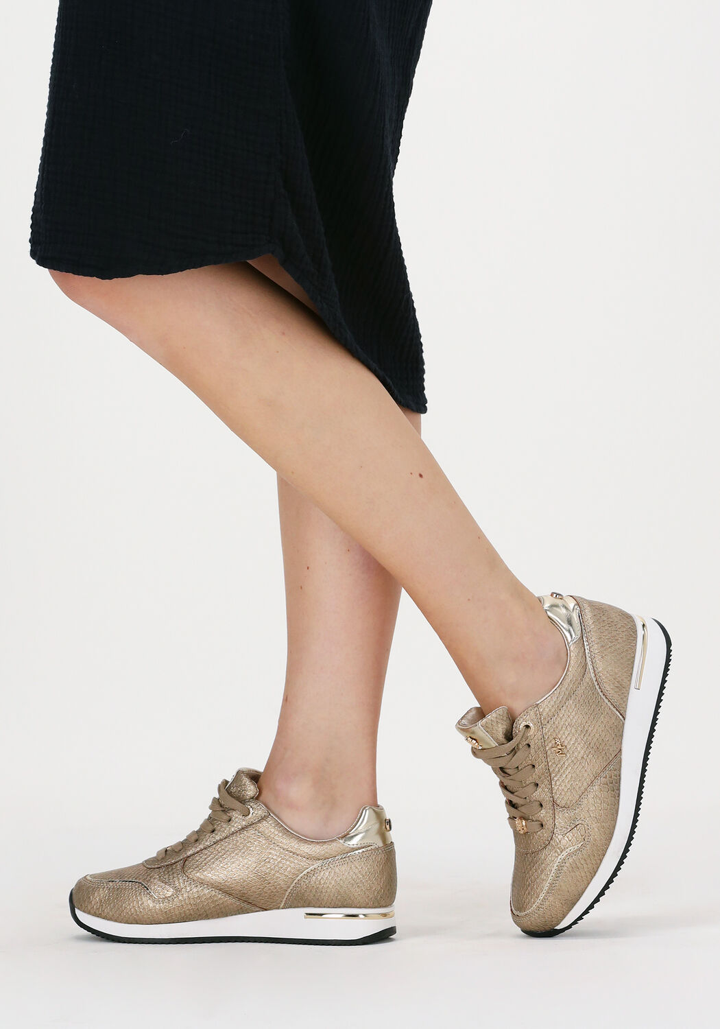 gouden mexx lage sneakers eke