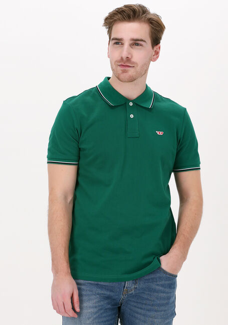 Donkergroene DIESEL Polo T-SMITH-D - large