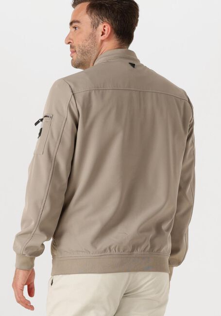Beige PURE PATH Gewatteerde jas REGULAR FIT PADDED JACKETS - large