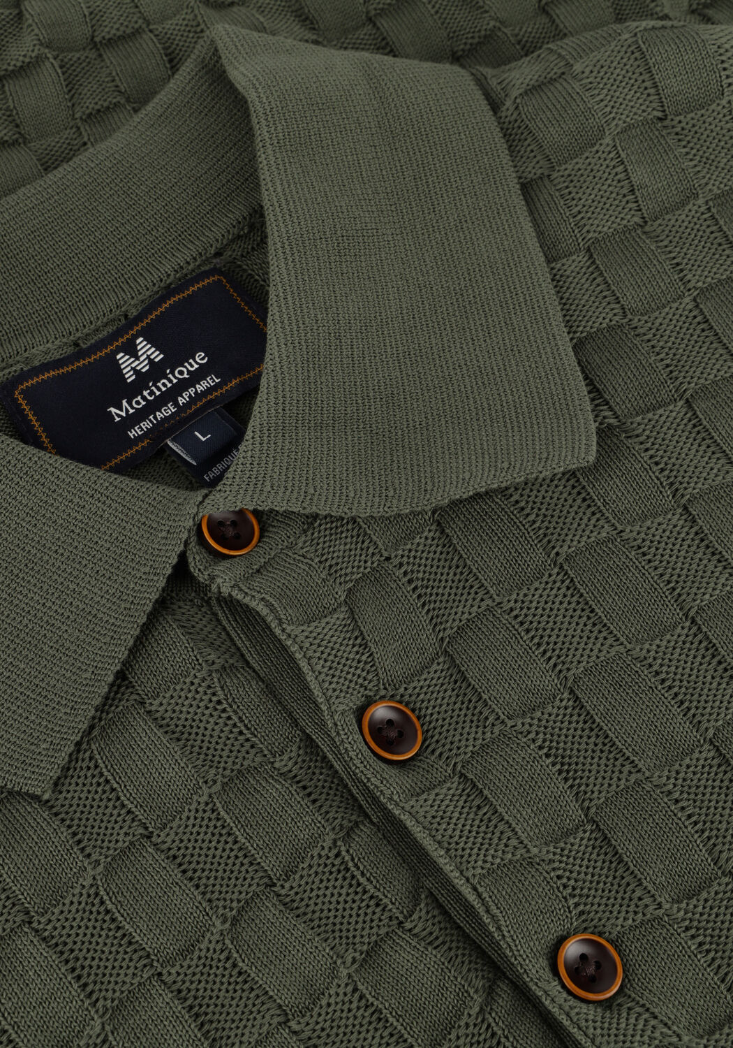 Groene MATINIQUE Polo MAPOLO BB HERITAGE - large