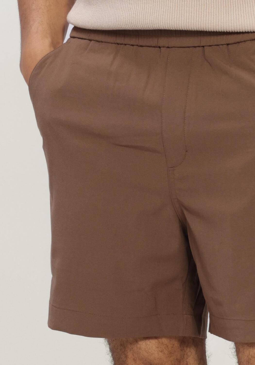 Bruine PLAIN Korte broek TURIPL SHORTS - large