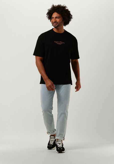 Zwarte WOODBIRD T-shirt COLE ROAD TEE Zwarte WOODBIRD T-shirt COLE ROAD TEE - large