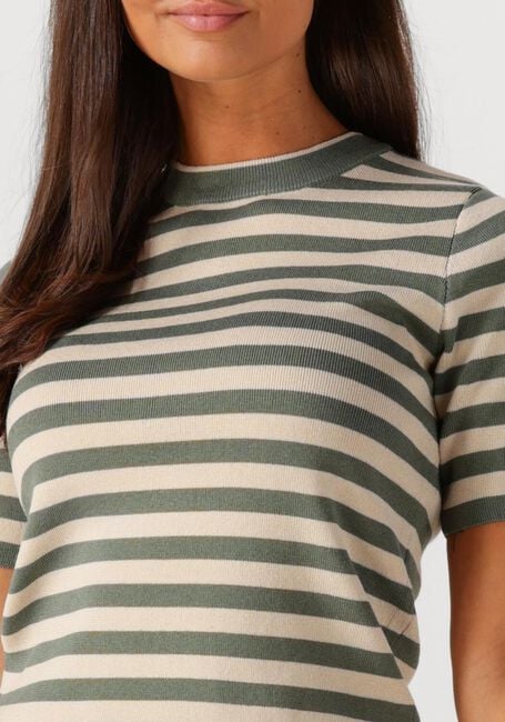 Zand OBJECT Trui OBJESTER S/S NEW KNIT PULLOVER - large