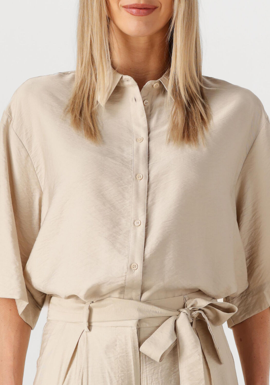 MSCH COPENHAGEN Dames Blouses Mschnyla Amabelle 2 4 Shirt Beige