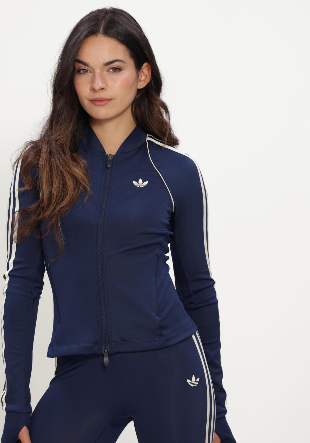 Donkerblauwe ADIDAS Trui OG SP MIDLAY - large
