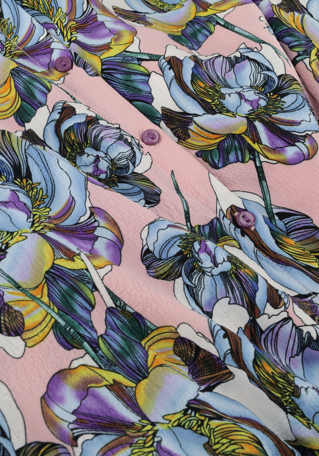 Blauwe LOLLYS LAUNDRY Maxi jurk NEE DRESS 1 - large