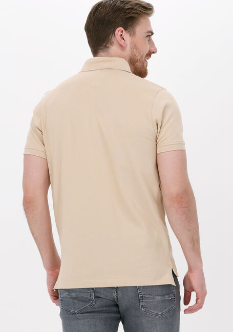Beige TOMMY HILFIGER Polo 1985 SLIM POLO - large