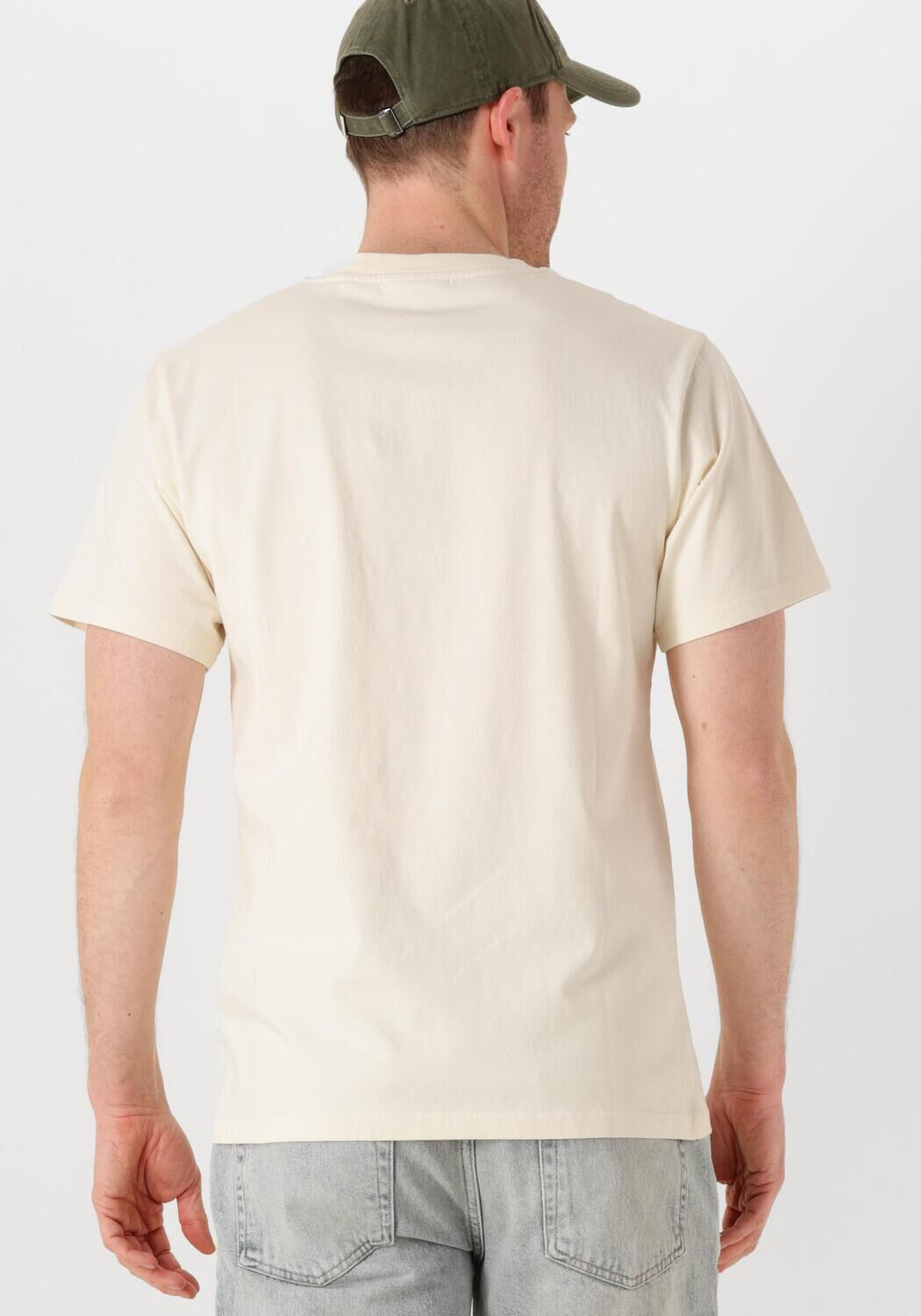 FORÉT Forét Heren Polo's & T-shirts Amber T-shirt Gebroken Wit