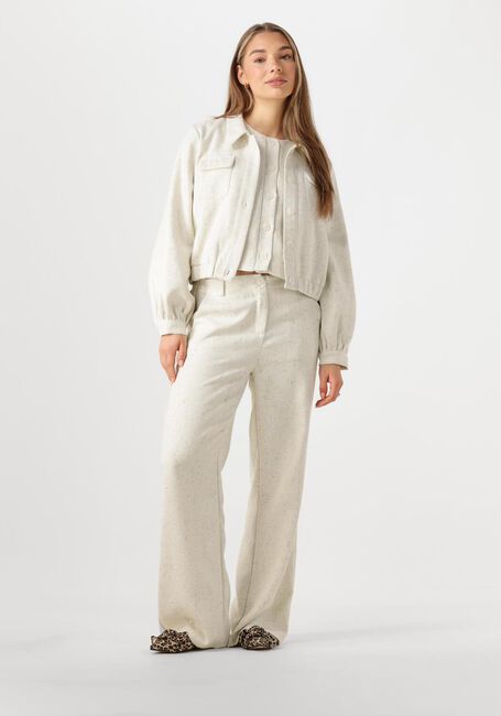 Beige YDENCE Pantalon PANTS LEONA (TALL) - large
