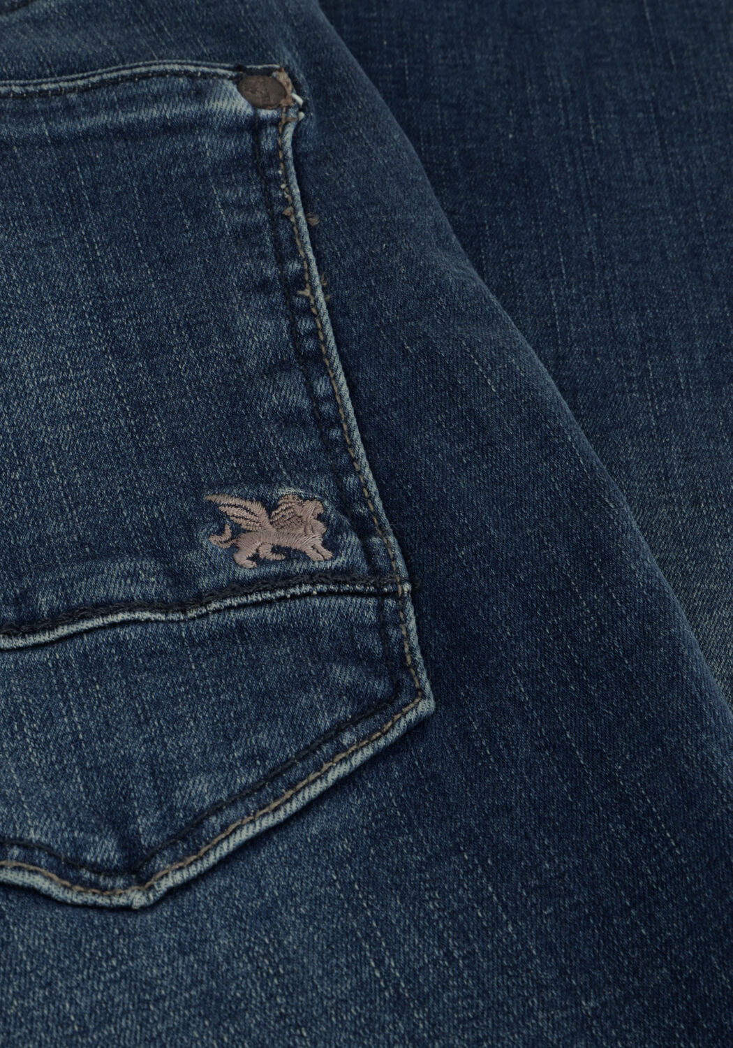 Blauwe VANGUARD Slim fit jeans V12 RIDER - large