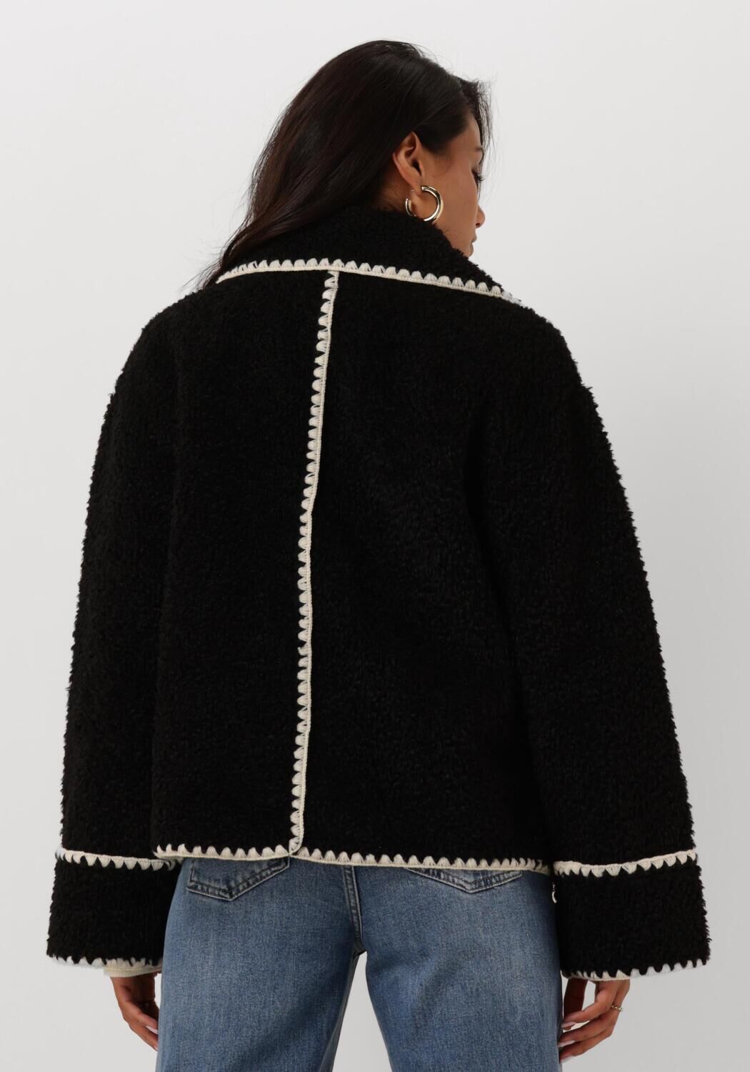 OBJECT Dames Jassen Objshiren Jacket 128 Zwart