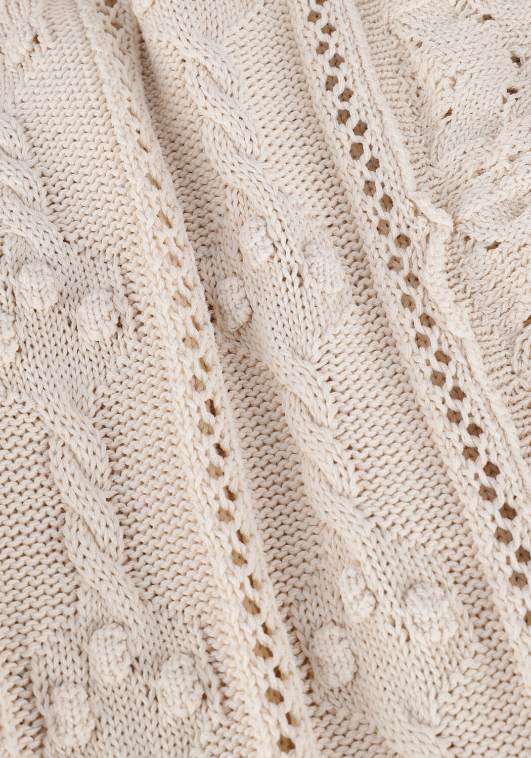 Witte SUMMUM Top SLEEVELESS RUFFLE TOP VISCOSE POLYAMIDE KNIT - large