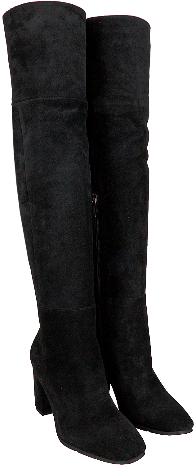 Zwarte NOTRE V Overknee laarzen AH98 | Omoda Zwarte NOTRE V Overknee laarzen AH98 | Omoda