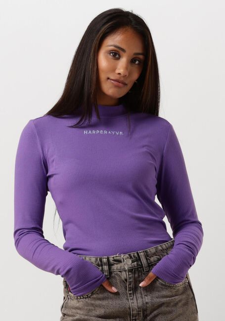 Paarse HARPER & YVE Top JANE-LS - large