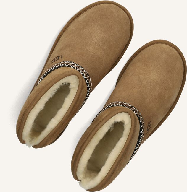 Cognac UGG Vachtlaarzen CLASSIC MINI CRESCENT Cognac UGG Vachtlaarzen CLASSIC MINI CRESCENT - large