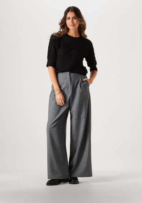 Zwarte OBJECT Top OBJSOLEJMA RE 2/4 PULLOVER - large