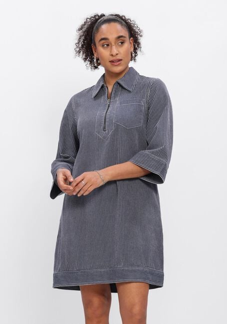 Donkerblauwe MINUS Mini jurk MSCHANNI SHORT DRESS - large