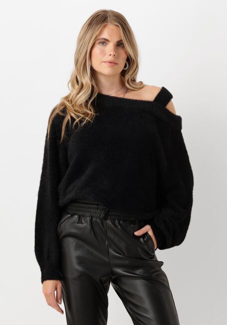 Zwarte NUKUS Trui PRAAG PULLOVER - large