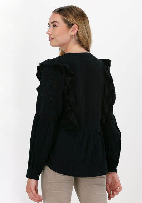 Zwarte SISSEL EDELBO Blouses ANNIE ORGANIC COTTON SHIRT - large