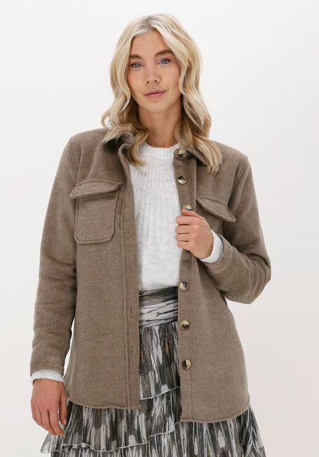 Beige OBJECT Jack VERA OWEN LS JACKET - large