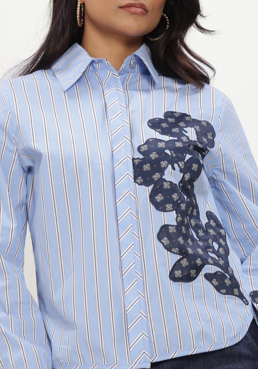 Blauwe CAROLINE BISS Blouses 4679 - large