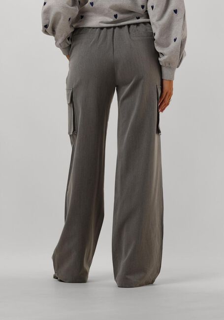Grijze NUKUS Pantalon HAMBURG PANTS STRIPE - large
