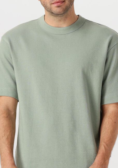 Groene SELECTED HOMME T-shirt SLHRELAXCALEB SS O-NECK TEE - large