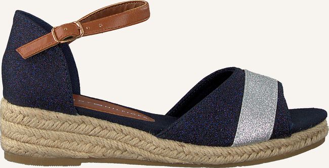 Blauwe TOMMY HILFIGER Platte sandalen ROPE WEDGE SANDAL Blauwe TOMMY HILFIGER Platte sandalen ROPE WEDGE SANDAL - large