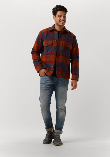 Donkerblauwe FORÉT Sweater BAIT SWEATSHIRT - large