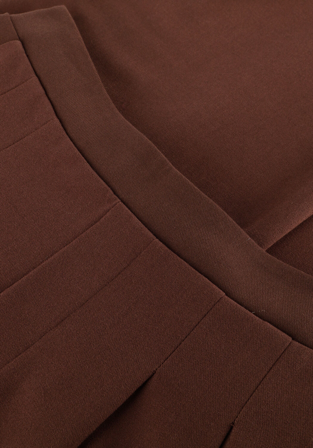 Bruine STUDIO AMAYA Wijde broek JASMIN - large