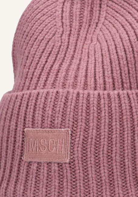 Roze MSCH COPENHAGEN Muts KARA BADGE BEANIE Roze MSCH COPENHAGEN Muts KARA BADGE BEANIE - large