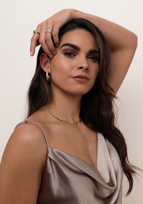 Goudkleurig NOTRE-V Kettingen NECKLACE STRASS - large