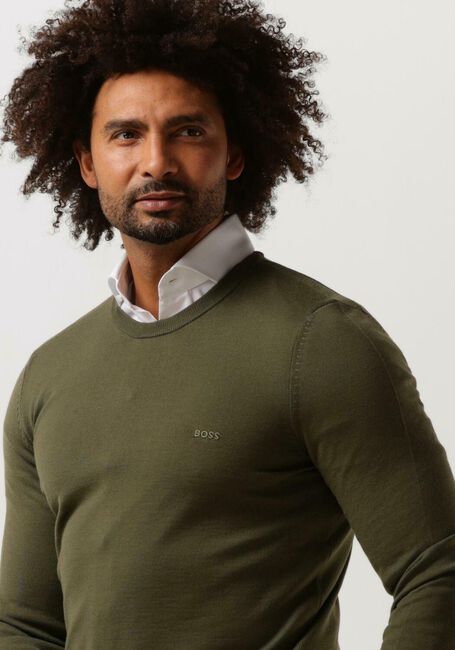 Groene BOSS BLACK Trui BOTTO - large